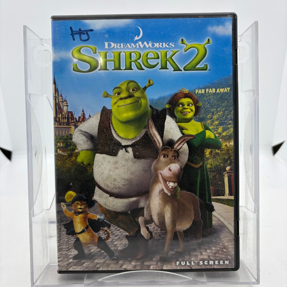 DreamWorks Shrek 2 DVD Full Screen Animated Movie Mike Myers Eddie Murphy